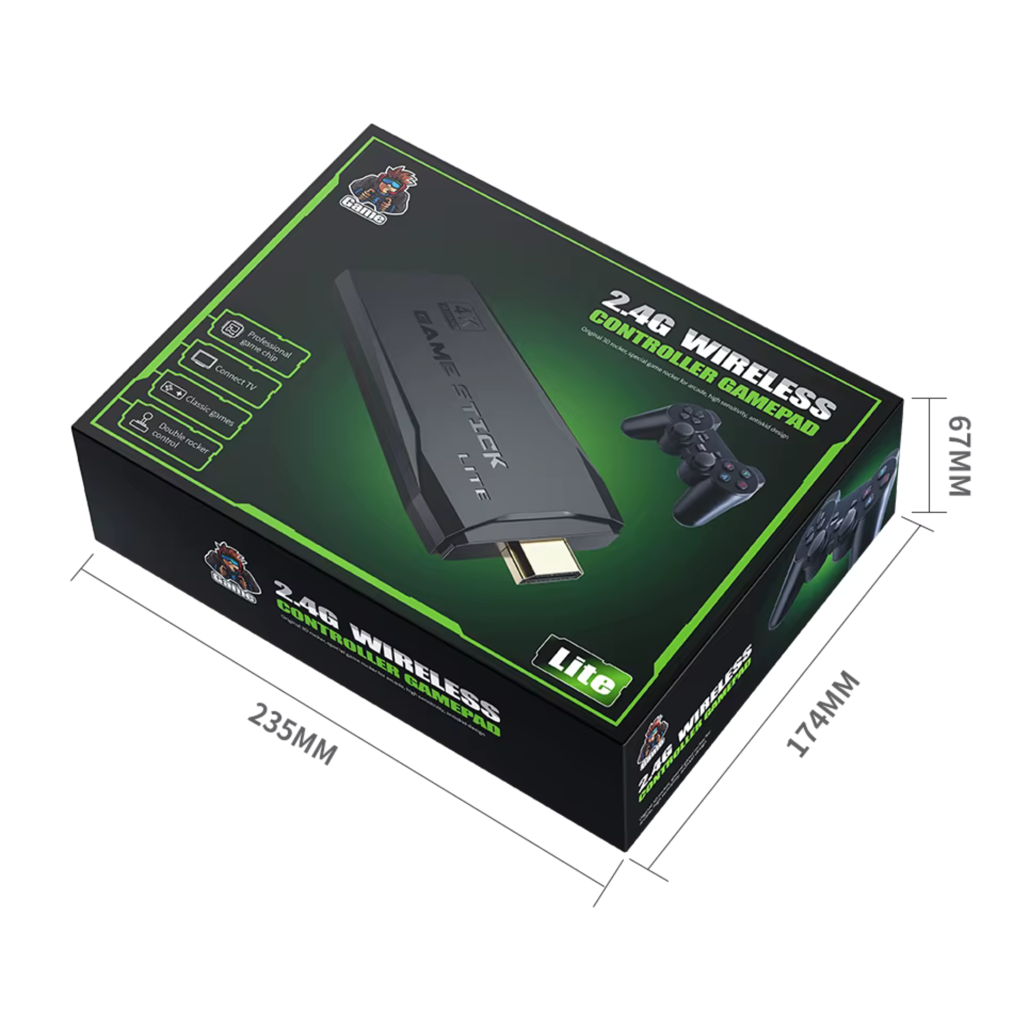 Consola Gamer Stick Lite con +20.000 Juegos Retro